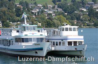 Motorschiff Pilatus letzte Fahrt nach Rotzloch