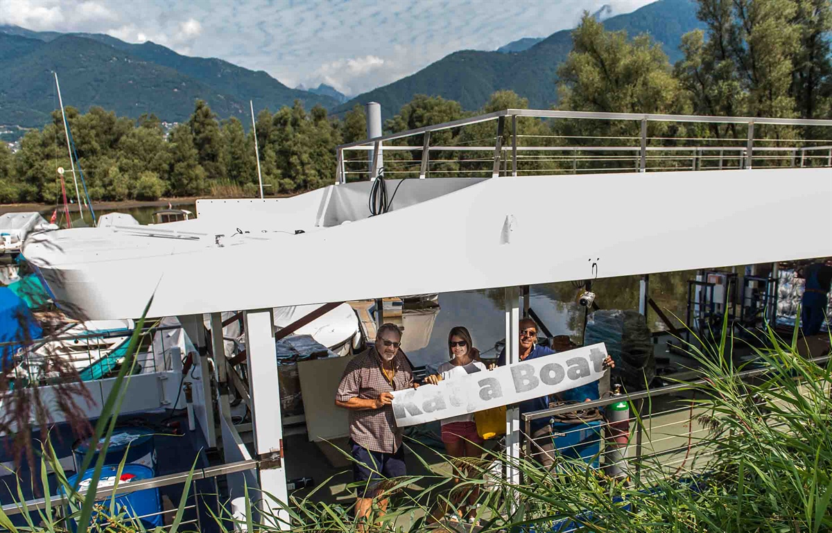 Katja Boat - das neue Schweizer Schiff auf dem Lago Maggiore