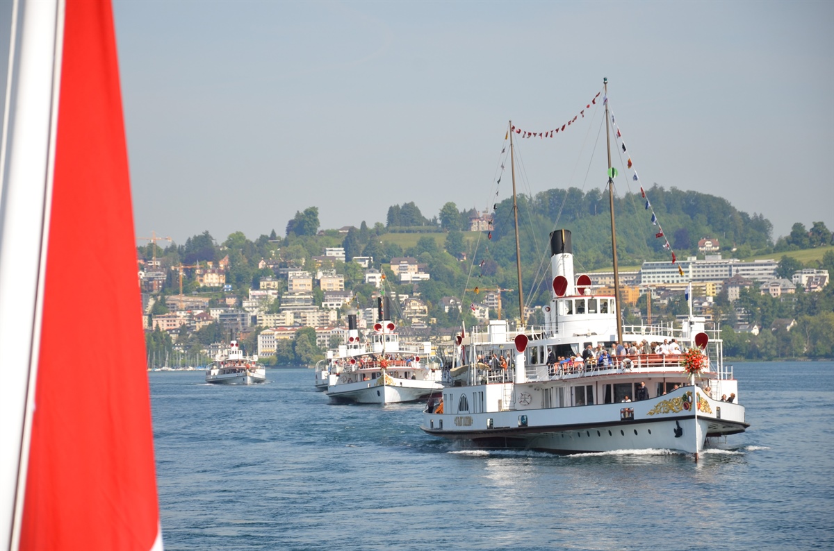 175 Jahre Dampfschifffahrt Vierwaldstättersee