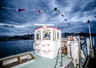 Letzte Kursfahrt von Motorschiff Reuss auf dem Vierwaldstättersee