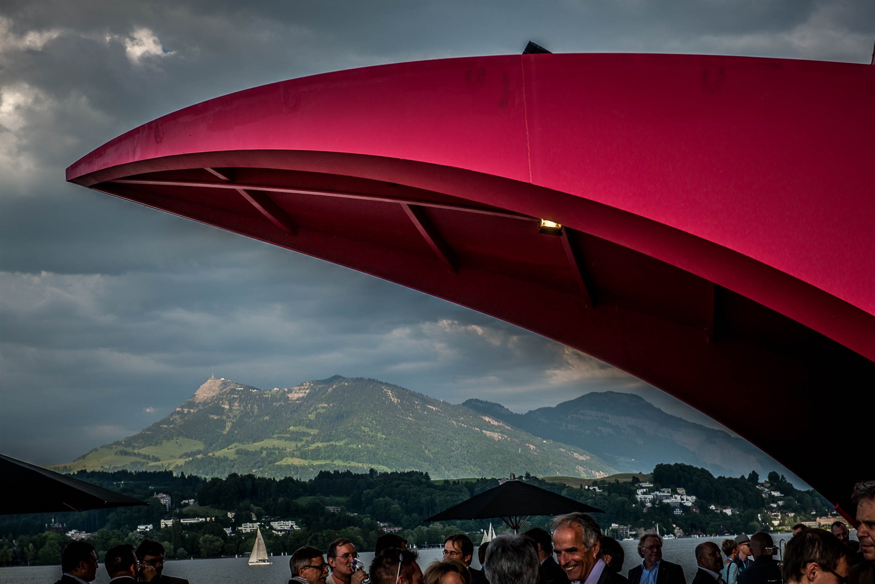 Gästival Seerose ist eine Luzerner Seerose