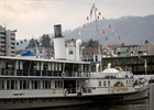 Der Föhn war stärker - Dampfschiff Stadt Rapperswil lief auf Grund